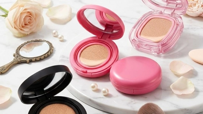 Cushion Minim Oksidasi, Makeup Glowing Tanpa Takut Oksidasi