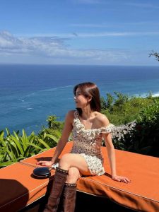 Healing Maksimal! Kwon Eun Bi Menikmati Liburan Eksotis Di Bali
