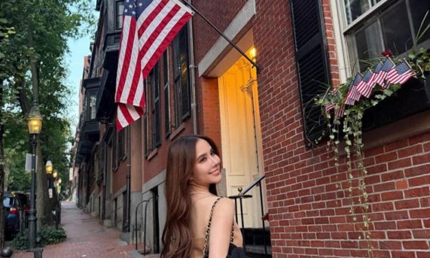 Potret Agatha Chelsea Liburan Di Boston, Cantik Dan Stylish