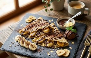 Bukan Camilan Biasa! Crepes Renyah Dengan Topping Melimpah