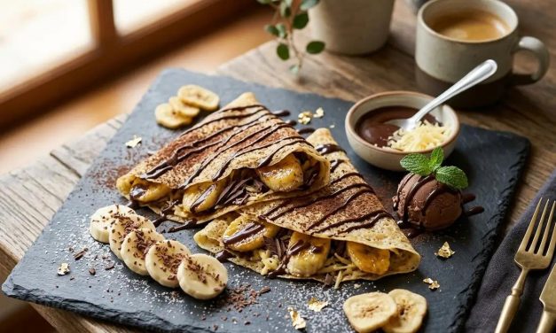 Bukan Camilan Biasa! Crepes Renyah Dengan Topping Melimpah