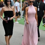 Kim Kardashian Dan Martin Brundle Bertemu Di Grid F1 Singapura